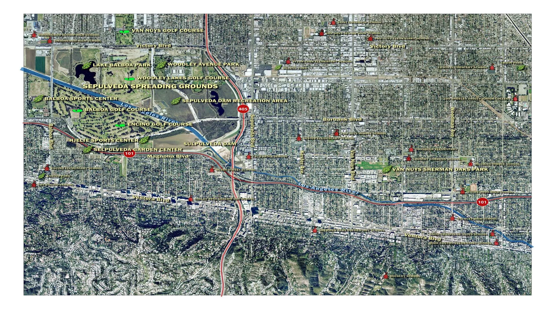 Fulton Ave to Sepulveda Basin