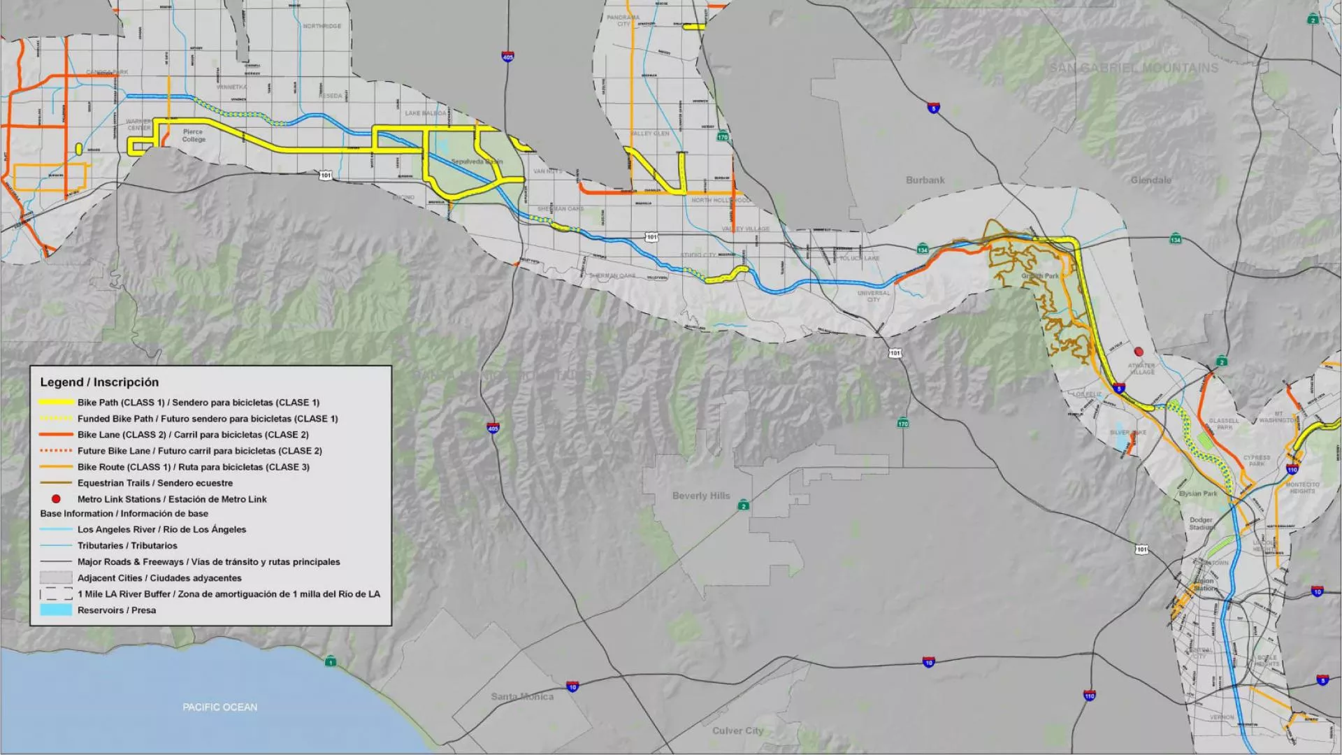 Existing Bicycle and Equestrian Connectivity