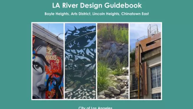 The purpose of the LA River Design Guidebook is to highlight desirable, river-sensitive or “riverly” design characteristics for features that will be built, rehabilitated or redeveloped on private property and in the public realm along and near the LA River. This guidebooks aspires to inform the public at-large of the design opportunities to enhance access, develop diverse recreation opportunities and create a distinct river identity. The LA River Design Guidebook provides 72 design recommendations that h